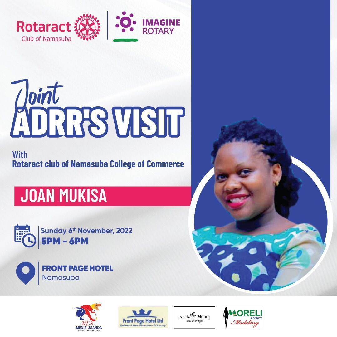 RacNamasuba's tweet photo. We are glad to host the #ADRR Today at @Frontpagehotel1, jointly with the Rotaract club of #NamasubaCollegeOfCommerce
Join us today at exactly 5pm
#SundaysAreForNamasuba
See you https://t.co/a7JdltyF2c