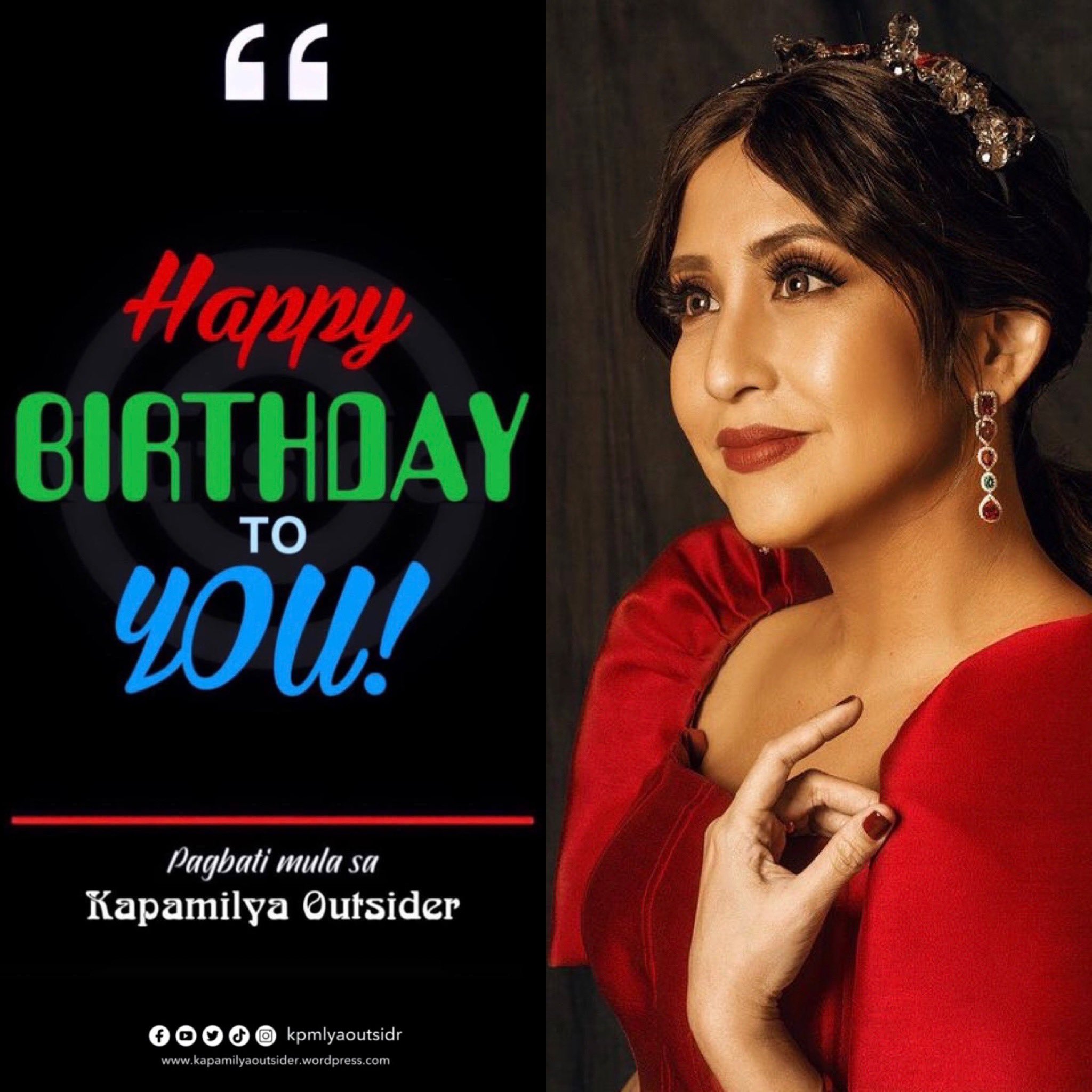 Here s to another year filled with genuine happiness and great surprises Happy birthday, Ms. Jolina Magdangal! 