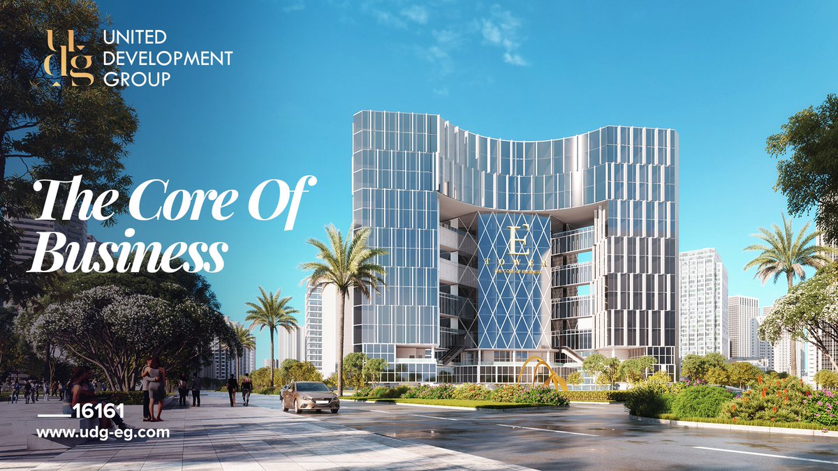 UnitedDevGroup's tweet photo. E-Tower has been launched to be a landmark investment in the new administrative capital in a prime spot that overlooks the iconic tower. This building, will be a magnificent structure in the new capital, with high-end units that will bring luxury to your place. 
#ETower
#UDG https://t.co/usqCyM1C70