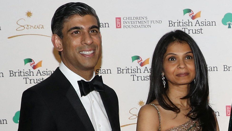 Taxing half of Sunak's income and his wife's income would go a long way to funding the NHS.