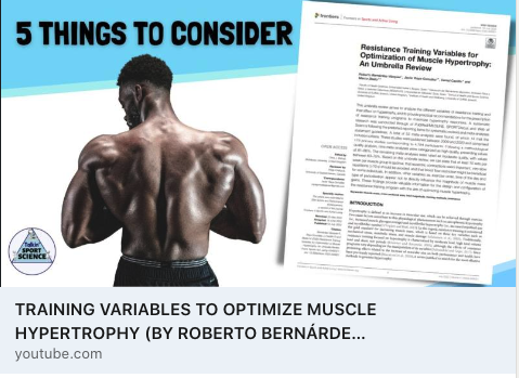 MarcoBeato1's tweet photo. Do you want to know how to manage "#TRAINING #VARIABLES TO #OPTIMIZE #MUSCLE #HYPERTROPHY"? Here is a video for you by @TalkinSPORTSCI
Authos: #BERNÁRDEZ-VÁZQUEZ, @javiraya7, #Danielcastillo and Marco Beato
Link: https://t.co/RLPlkOiJUL https://t.co/jbhSxiyyIC