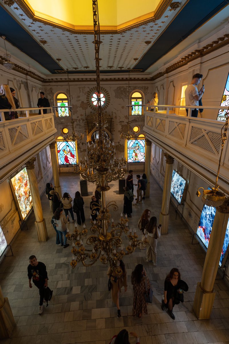 WeAreHaar's tweet photo. Hello everyone.

In a short time, approximately 6,000 art lovers visited #Benkure - #PlanetI, ha:ar's first solo exhibition in Istanbul.  Your interest motivates us to think and implement more complex ideas.  Thank you all. https://t.co/NqniZeFKWC