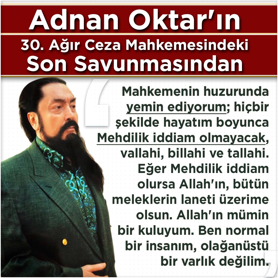istorytv's tweet photo. Sayın Adnan Oktar'ın 2.11.2022 Tarihli Son Savunmasından

-

Nelson Akit Eren Josef Rashica Elizabeth Ekrem İmamoğlu Galatasaray Cübbeli Ahmet Tayfur Alpay Ecevit Icardi Okan Ayn İsa Trump Timur Selçuk Nedim Turgay Reis Tayyip Erdoğan Biden Erbakan Meral Akşener Kılıçdaroğlu https://t.co/8IXE9wmhFV