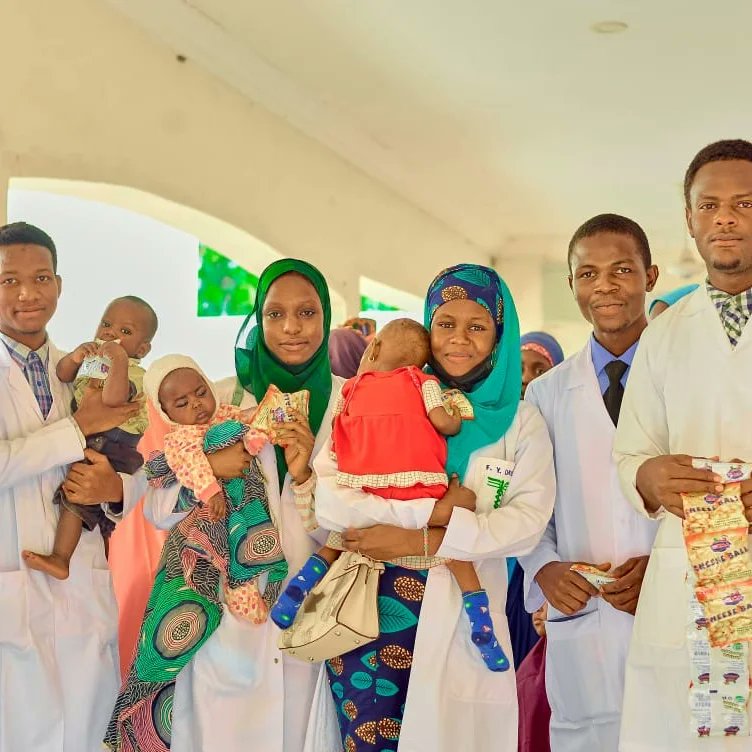 asf_nimsa's tweet photo. The Auwal Shanono Foundation of the Nigerian Medical Students Association (ASF-NIMSA), Yobe State University Medical Students' Association @yosumsa_official Chapter, had her maternal and child health outreach which was held at the Yobe State Women and Children Hospital, Damaturu https://t.co/YInz5SxAFX