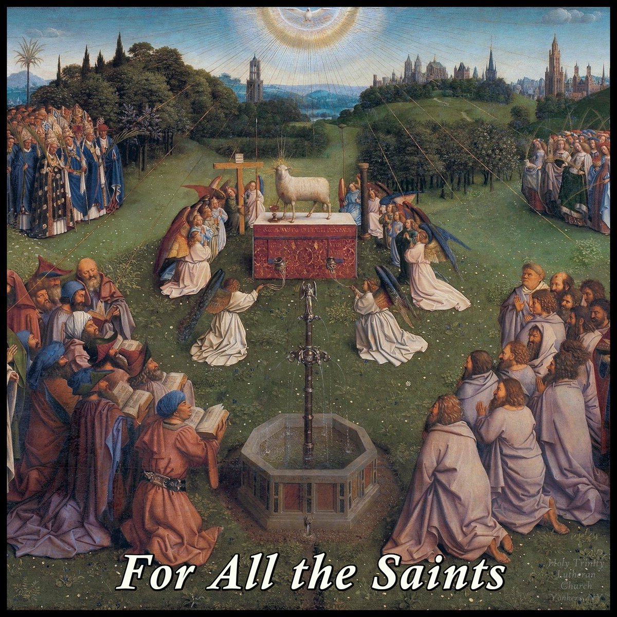 HTLCYonkers's tweet photo. Join us as we joyfully gather around Word &amp; Sacrament, giving thanks that through Christ Jesus death and the grave has been overcome, and that we shall one day feast with all the saints at the Lamb's table!

Divine worship: 10:00 AM (In person &amp; online)

https://t.co/MMTUZd0xbx https://t.co/CvZixJYigi