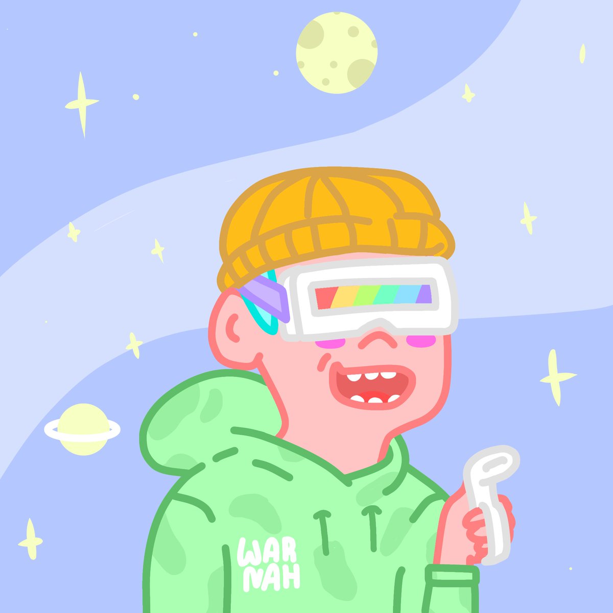 Sup guys 🥳🌈🌻
New item is drop and already on <a href="/opensea/">OpenSea</a> 🤩🤩🥳🌈❤
Link :

Lady bucket :
opensea.io/assets/matic/0…

Vr boy :
opensea.io/assets/matic/0…

Cat halo :
opensea.io/assets/matic/0…

Yellow and blue hair :
opensea.io/assets/matic/0…

Let's get the colorful 🥳🥳🌈🌻❤
#NFTs #NFT