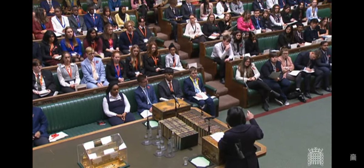 LeungAdele's tweet photo. Belated HOC post, but here we are! Thank you @UKYP and the upstanding MYPs representing the South West for electing me to speak at the dispatch box. Given the short time I had to fervidly point fingers, I hope to have done you all proud. https://t.co/PuZKA9ZttU