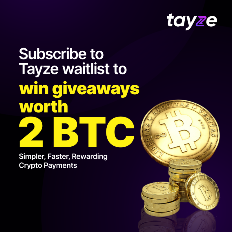 tayzeapp's tweet photo. Subscribe to @tayzeapp waitlist and get early access to app also a chance to win giveaways worth 2 $BTC.

🚀Follow, Like , Comment and tag friends to win tickets for giveaway

#Letstayze #Tayze #Giveaway