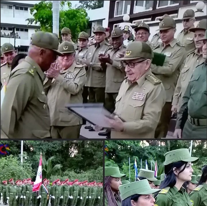 ThiagoIzq2022's tweet photo. Más q merecido este reconocimiento para los integrantes de la contrainteligencia militar por su aniversario 60. Siempre luchando para derrocar los planes del enemigo contra nuestros oficiales,trabajadores civiles y el pueblo revolucionario.Felicidades #IzquierdaUnida #CorazónRojo https://t.co/2PeVRwihSL
