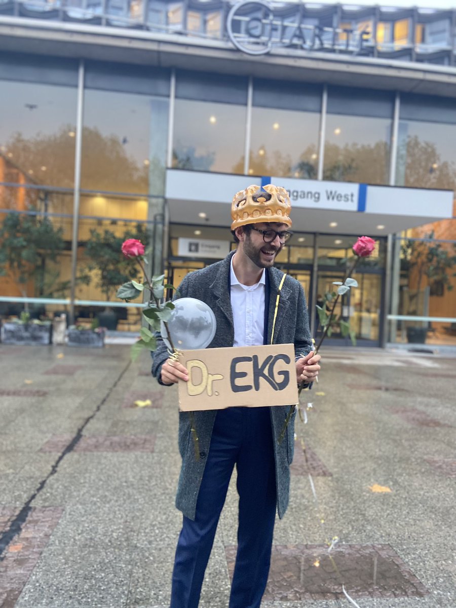 Seven years! Proud to finally finish my studies. #ChariteBerlin