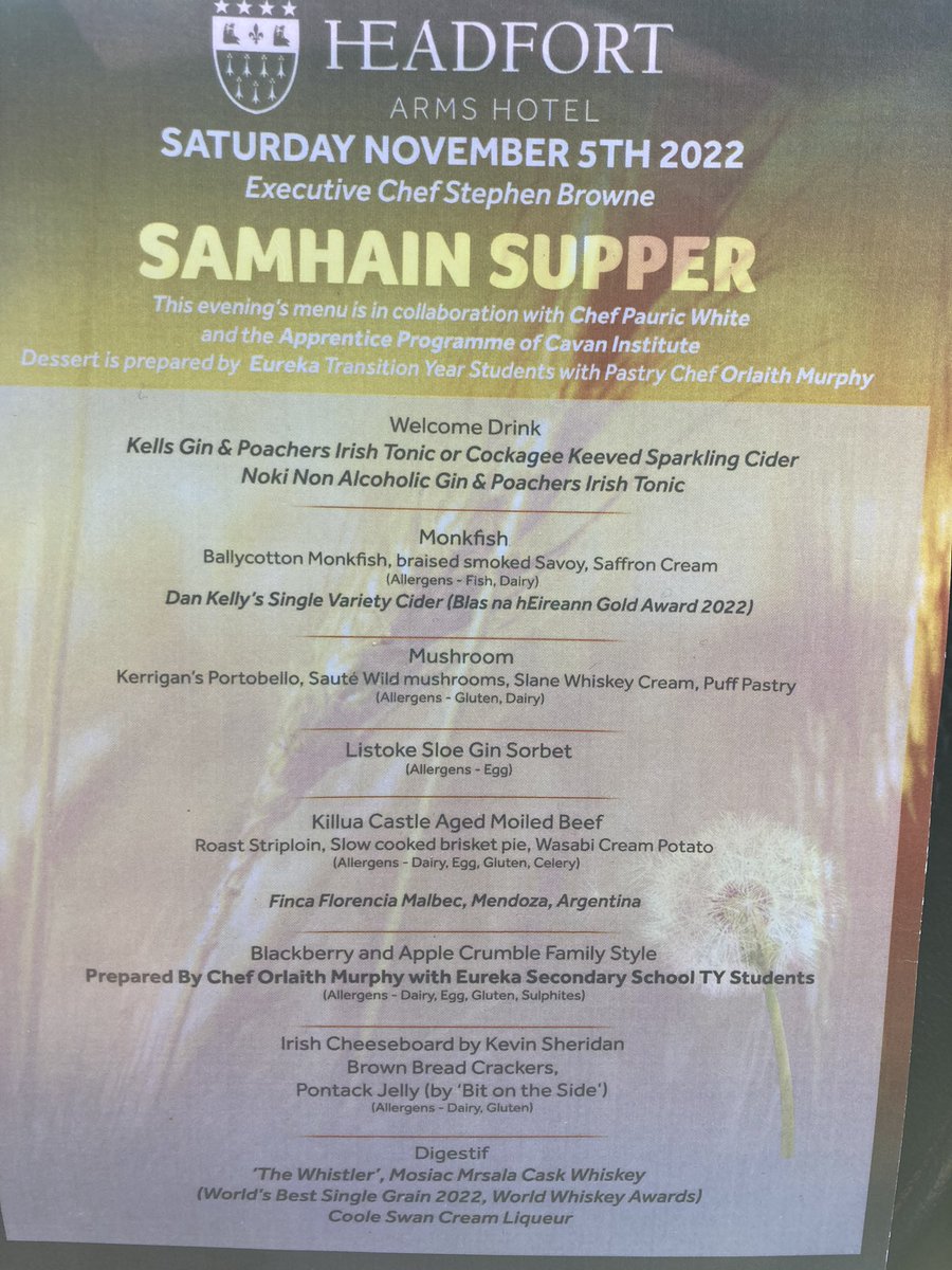 To all you  people who I broke bread with last night <a href="/SamhainKells/">SamhainFestivalKells</a> Thank you sincerely for your support &amp; motivation .We all have our challenges but together we can overcome them &amp; make the most out of our lives #KeepSmilingKeepShining <a href="/GastroGays/">Subscribe to Chip Paper on Substack</a> <a href="/BallymakennyF/">Ballymakenny Farm®</a> @SheridansCheese