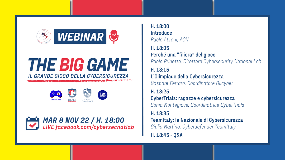 CINI Cybersecurity National Lab tweet media