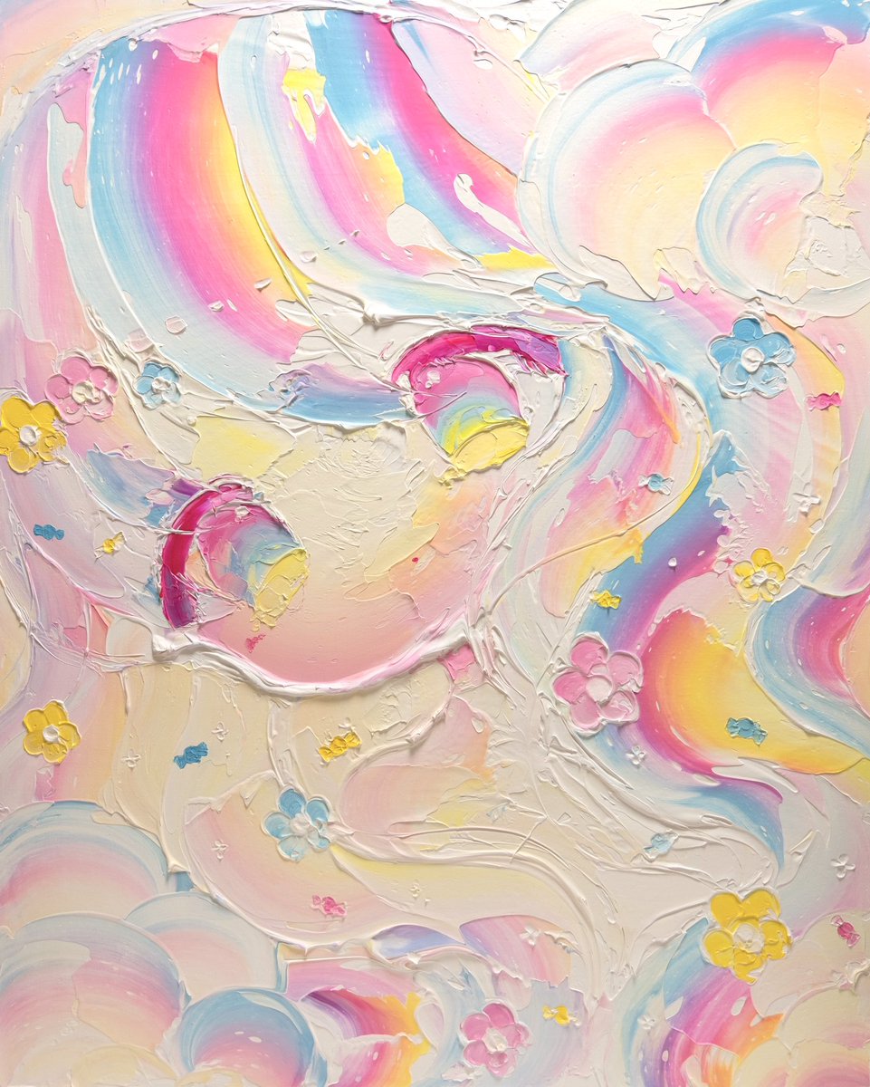 「虹色の味が広がる 」|小田望楓‎‎✿Mifuu Odaのイラスト