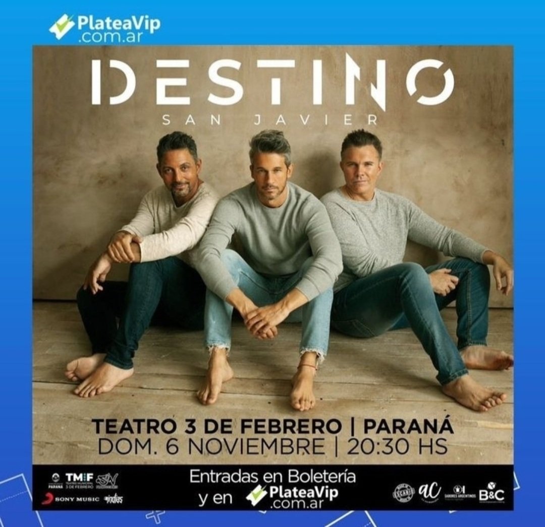 VirginiaAxelera's tweet photo. ♡Alla voy Parana @destino_ok ♡ 
Hoy hay show https://t.co/z4CeegVE3z