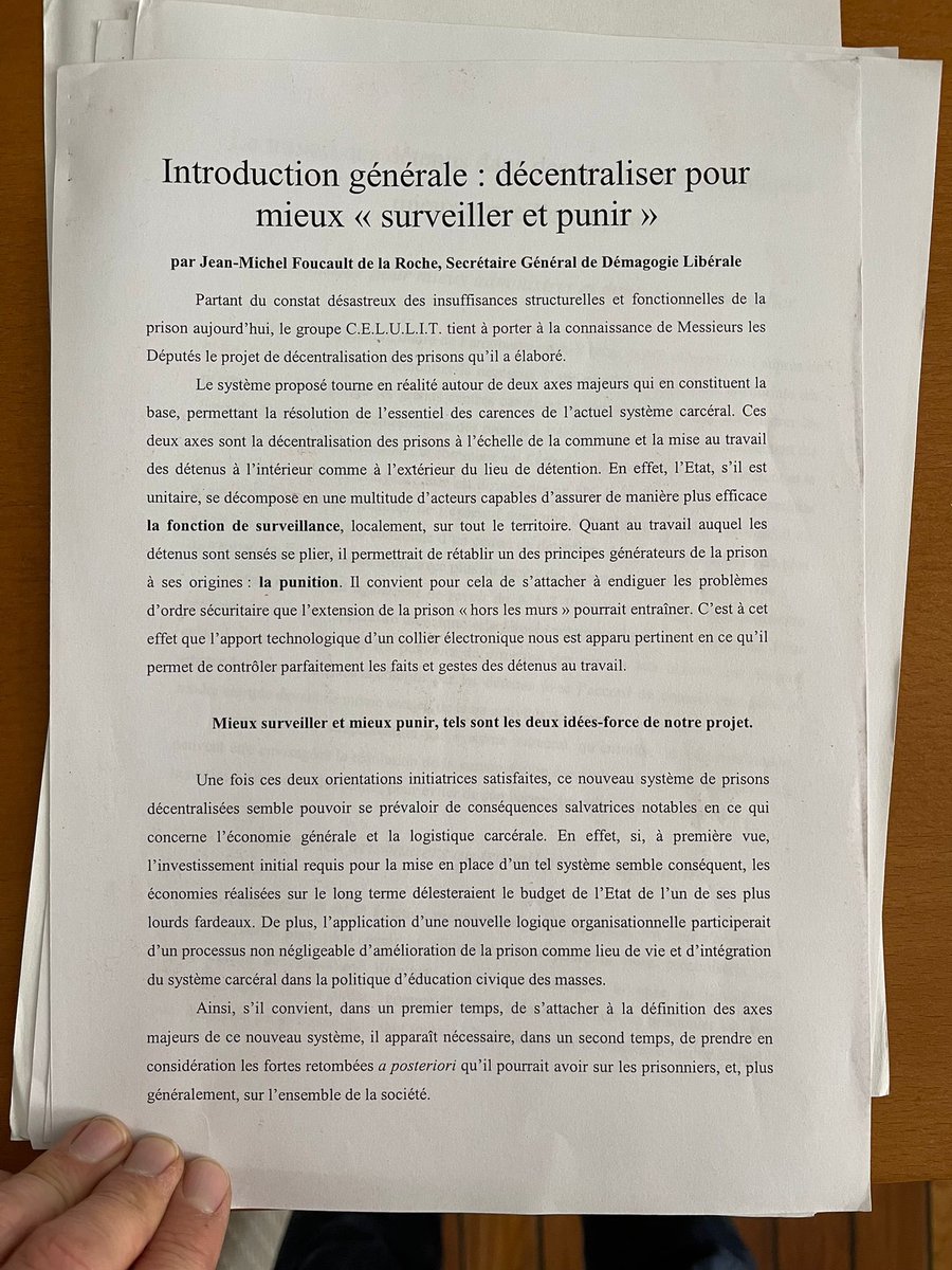 CognacG's tweet photo. Cher @Bouillaudc, l’un de mes camarades vient de retrouver ces docs rédigés sous votre houlette lors d’une simulation il y a près de 20 ans. Et pourquoi pas une experimentation à Tourcoing ? Salutations amicales d’anciens étudiants de l’IEPG https://t.co/lzZohfFazv