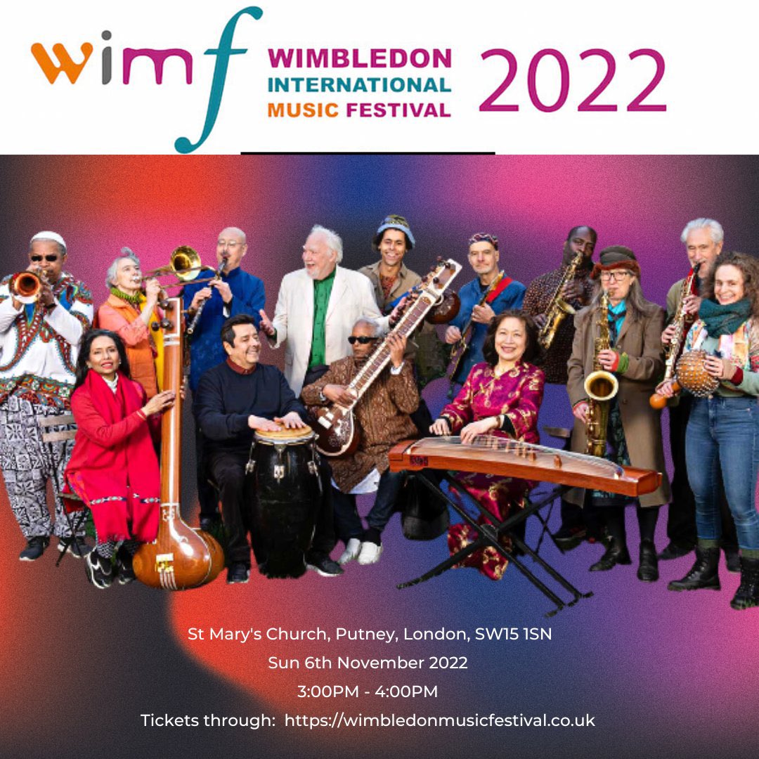 🎶 Family Concert TODAY
<a href="/Grand_union/">The Grand Union Orchestra</a> 

‘The Isle will be full of Noises’ – and Wimbledon too, as the master musicians from Grand Union Orchestra bring instruments and music from all corners of the globe 🌍 

Join us at 3pm for a worldwide experience!

#worldmusic #musicfestival