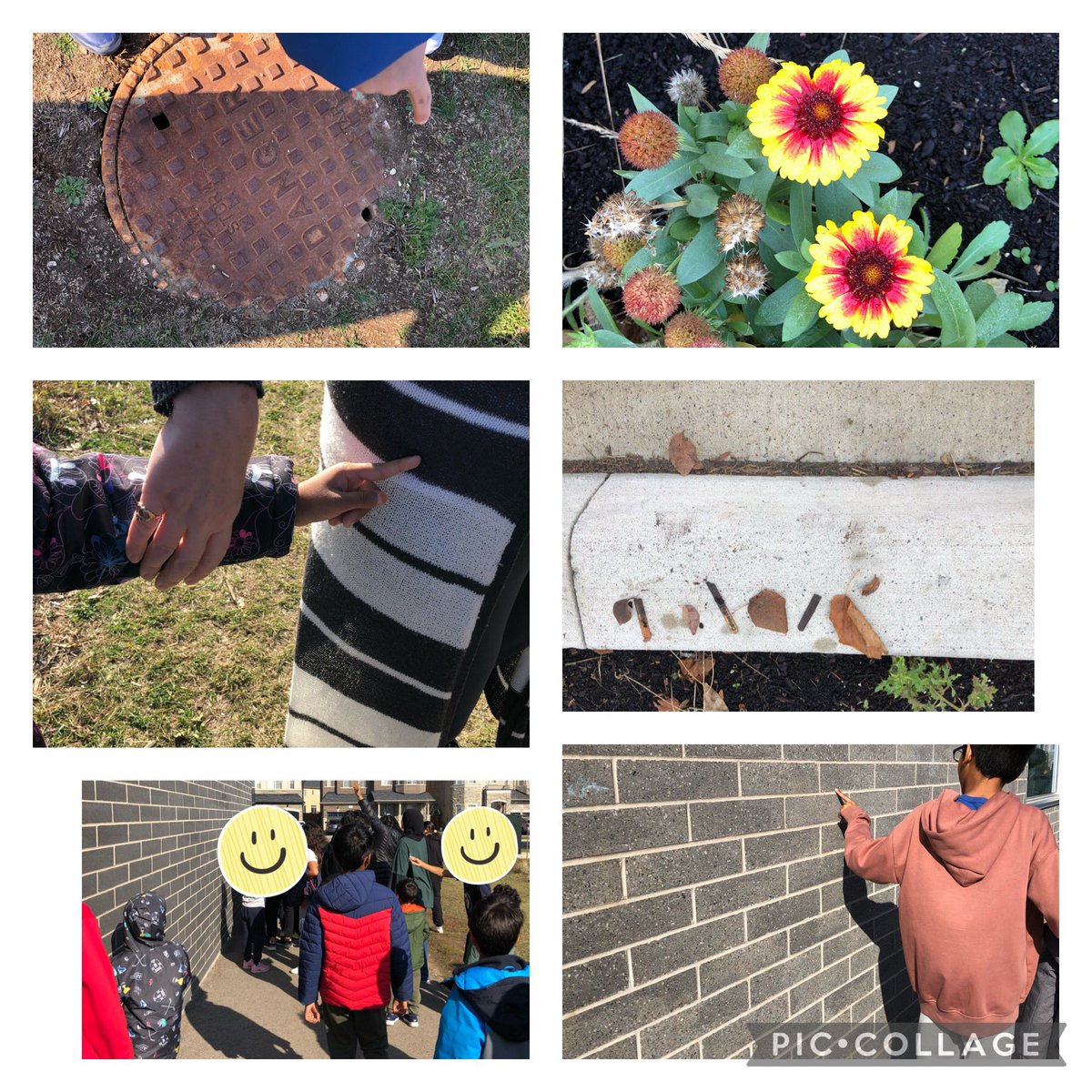 Class 1-1 had so much fun on our pattern walk with 7-4! Thank you Miss Blackbourn! #thisismewhoareyou?#@DesmondHDSB