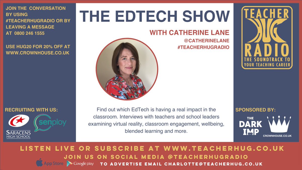 Listen in now to find our why robotics is not just for STEM - we talk to Zaineb Mahdi from the GEMS Wellington School about how robotics helps children learn so much more than STEM skills. <a href="/gems_wis/">GEMS Wellington International School</a>
Tune in at teacherhug.com
#TeacherHugRadio