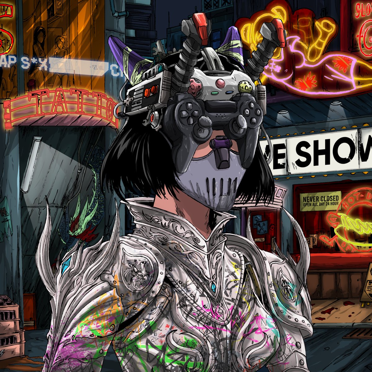 As the future turns to the present, machine and flesh get more integrated. The future came in 2099, but it was not what we hoped for. 🤖

Engage - 5 VIP Pass giveaway! 🎟️

🔱 #CNFT #TCCDailyPeeks #ADA 🔱