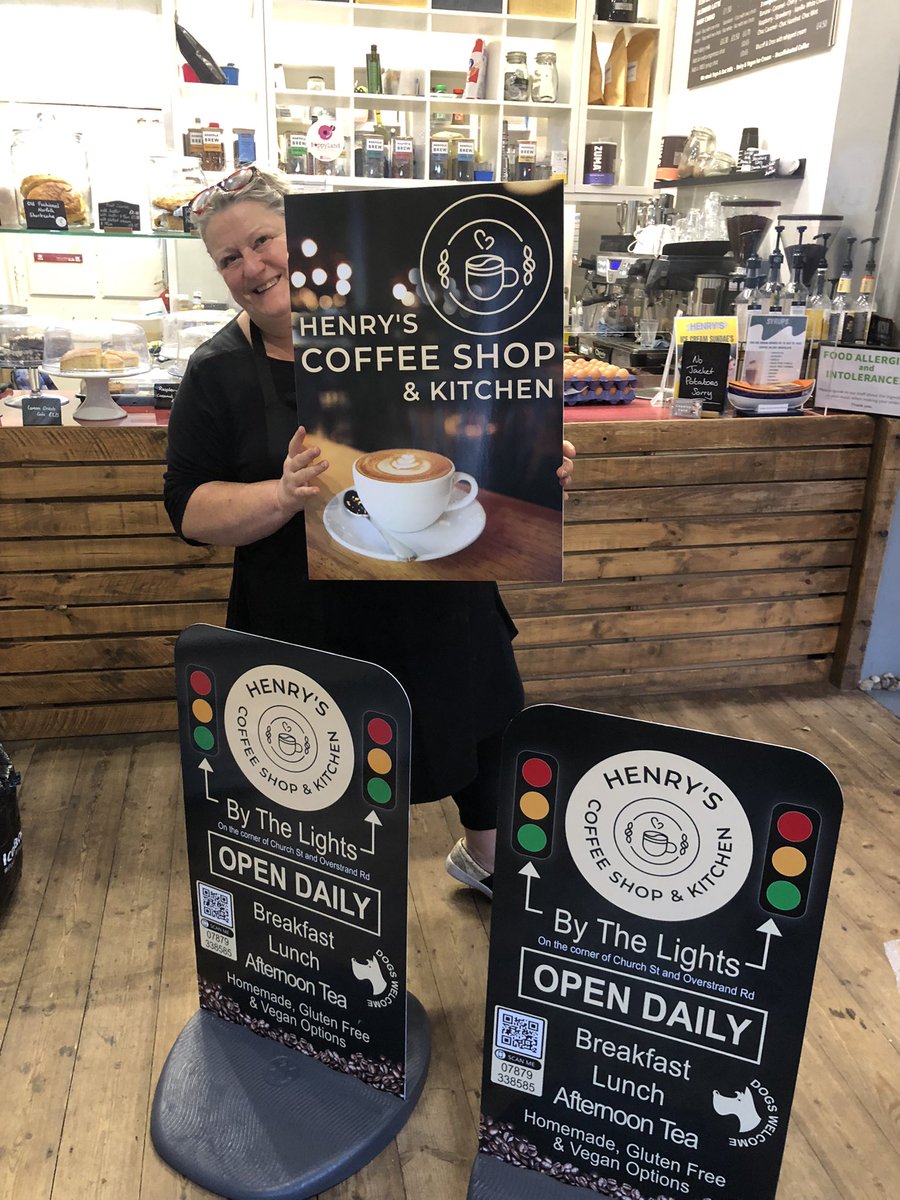 New signage #coffeeshop