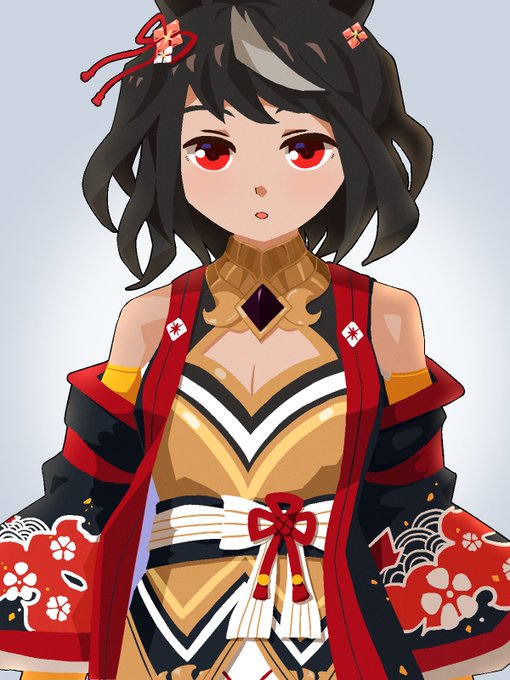3期主人公キタサト祈願(再掲)そのうちまたちゃんと描きます祭りが始まる---- 