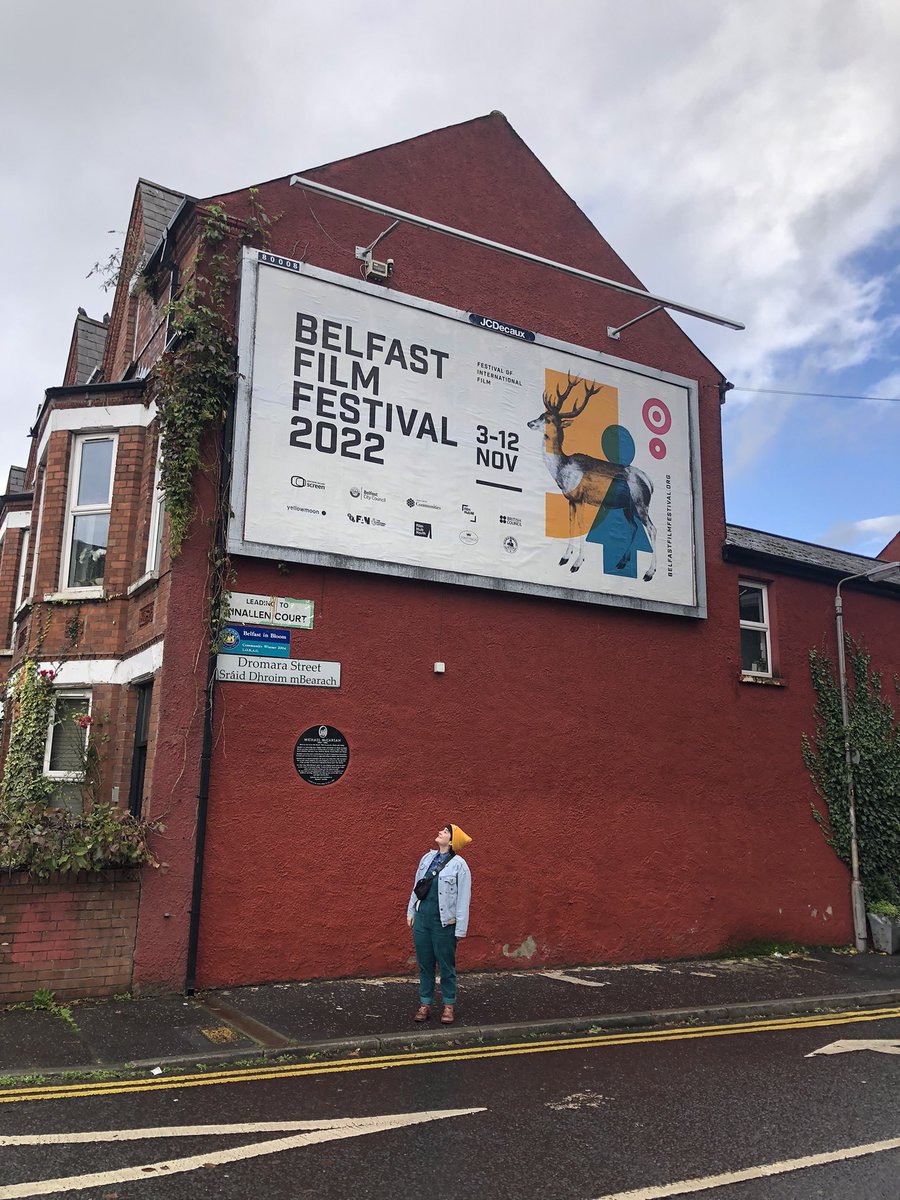 SafeasHousesSF's tweet photo. Thank you @BelfastFilmFes1 @rozebaker and the festival team for a gorgeous day of screenings, Q&amp;As and meeting other filmmakers 🦌💛 can’t wait to come back. https://t.co/EusLjyAdfm