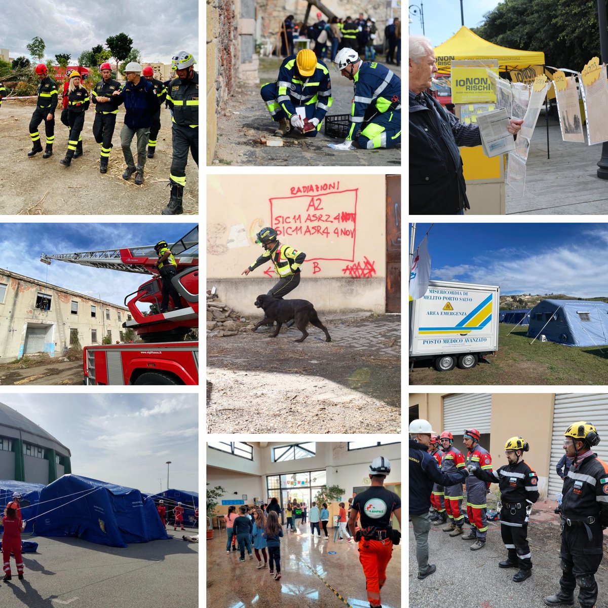 DPCgov's tweet photo. Esercitazione compiuta! ✌️ 
Si chiude #ExeStretto22, grazie a tutti! 👉 https://t.co/XkaAGnLBi7
#6novembre https://t.co/f1pqdiAysU