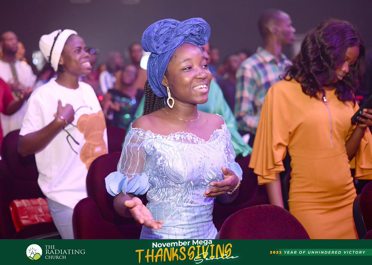 theradiating's tweet photo. Praises go up to our maker, the one who has kept us thus far even unto the eleventh month. We cannot but raise our voices in appreciation of his mightiness!!!

#trc
#NovemberThanksgiving https://t.co/ri4iqjOqfn