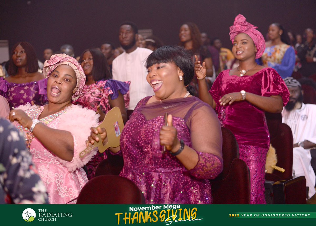 theradiating's tweet photo. Praises go up to our maker, the one who has kept us thus far even unto the eleventh month. We cannot but raise our voices in appreciation of his mightiness!!!

#trc
#NovemberThanksgiving https://t.co/ri4iqjOqfn