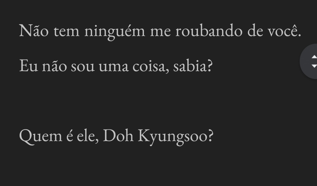 filhadedson's tweet photo. Spoiler de "We communicate differently" a #soolay do @layzhangff
Ainda terminando o capítulo por motivos de fiquei doente, mas vamos lá.
Com quem Kyungsoo conversa? https://t.co/Y1kcSINhCV