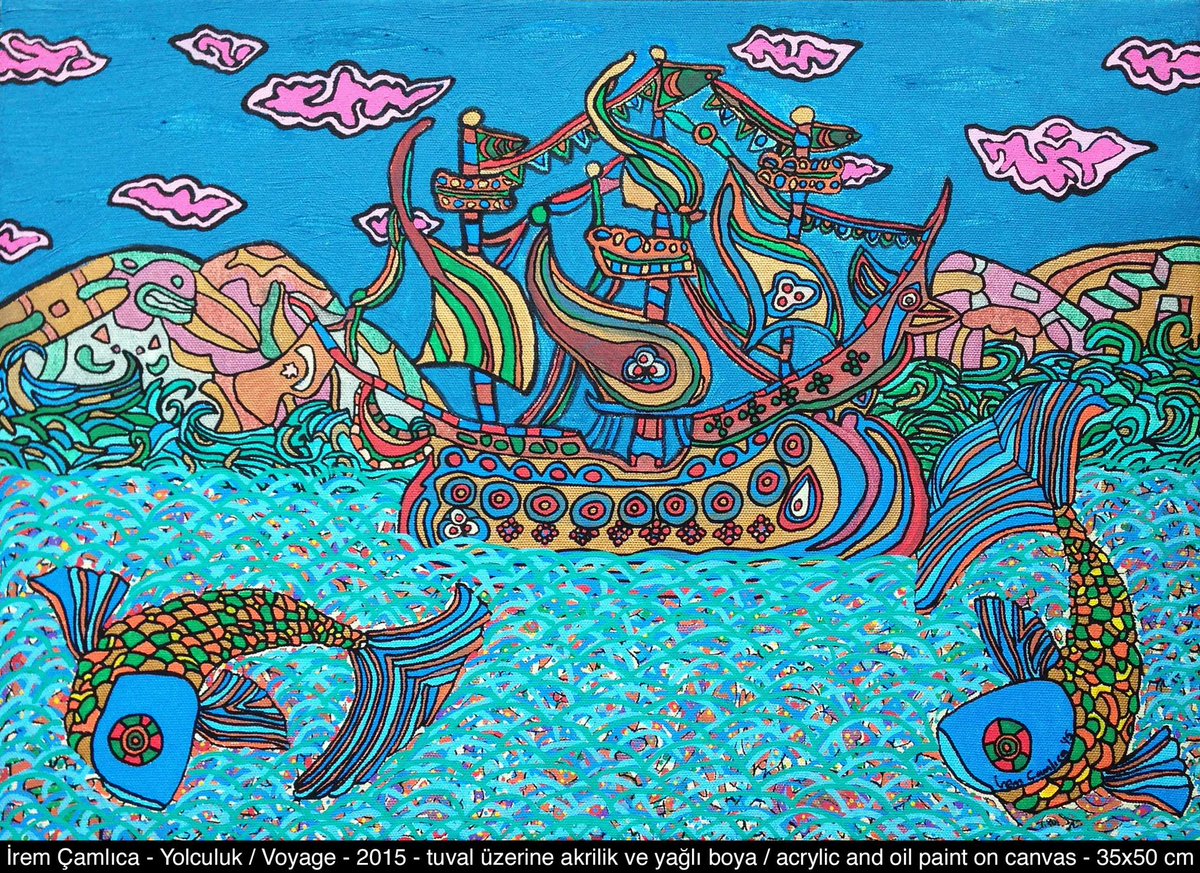 İrem Çamlıca eserlerinin retrospektif paylaşımı Köklerin Yansıması Serisi ‘Yolculuk’ resmi ile devam ediyor:
youtu.be/gnPX0WP3lqI
İrem Çamlıca Online Retrospective Exhibition continues with Roots’ Reflection Series ‘Voyage’ painting