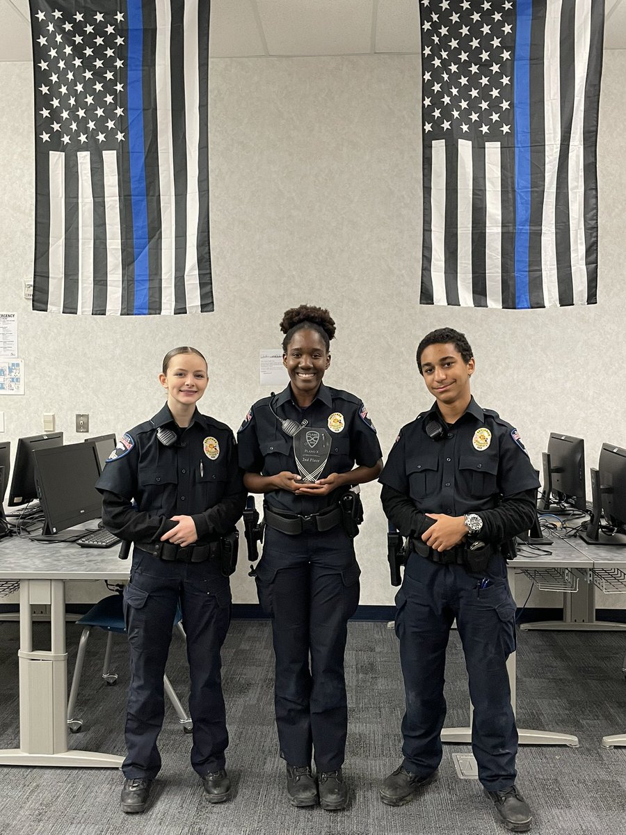 Allen HS Police Explorers tweet media