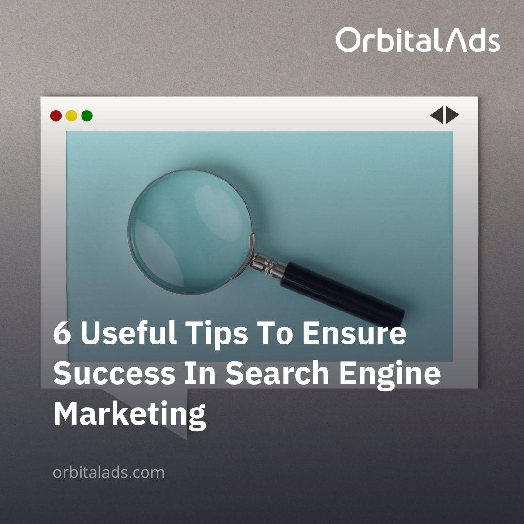 Search engine marketing is a paid marketing tactic where you leverage search engine platforms to display your snippets at the top of their page.

Search engine marketing can be a reliable strategy to acknowledge a quick boost in traffic and conversions.

Read the full article ...