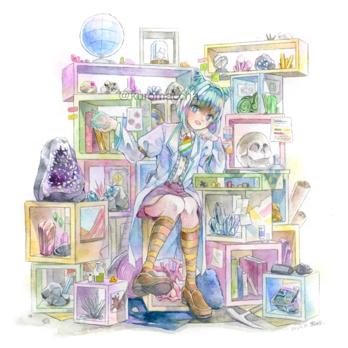 《IRODORIST》透明水彩/ウォーターフォード細目#透明水彩#CHIKAPPART 