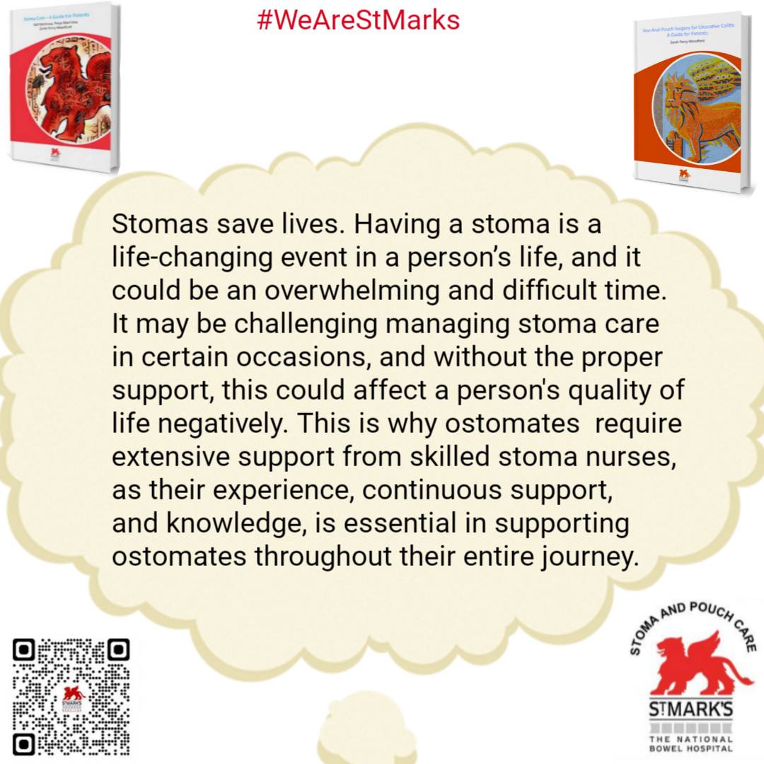 Stomas are lifesavers  #ostomiesarelifesavers #ostomiessavelives #WeAreStMarks #stomalife #stomaawareness @StMarksHospital @BowelsOfStMarks @ColostomyUK @iasupport @CrohnsColitisUK @bowelcanceruk @pouchred @MatthewPerry @UOAA @WOCNSociety @people @DailyMailUK @nytimes #stoma