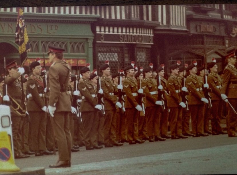 KevinleachKevin's tweet photo. Long long ago Remembrance Parade at Holborn #CCoy https://t.co/phKkX1ZEbH