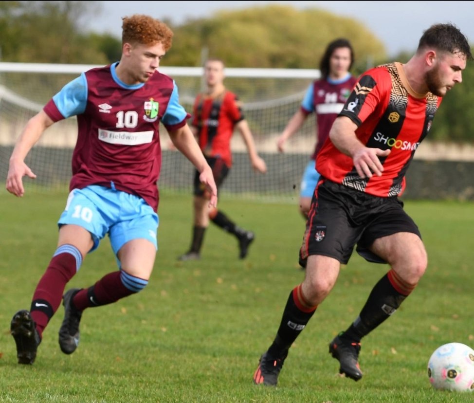 dentontown_fc's tweet image. "October hopefully saw us come through our bad patch but even with it being a bit of an up and down month there was some really good performances. 
The stand out player was Owen Smyth with some very commanding mature performances and he takes the POTM award".