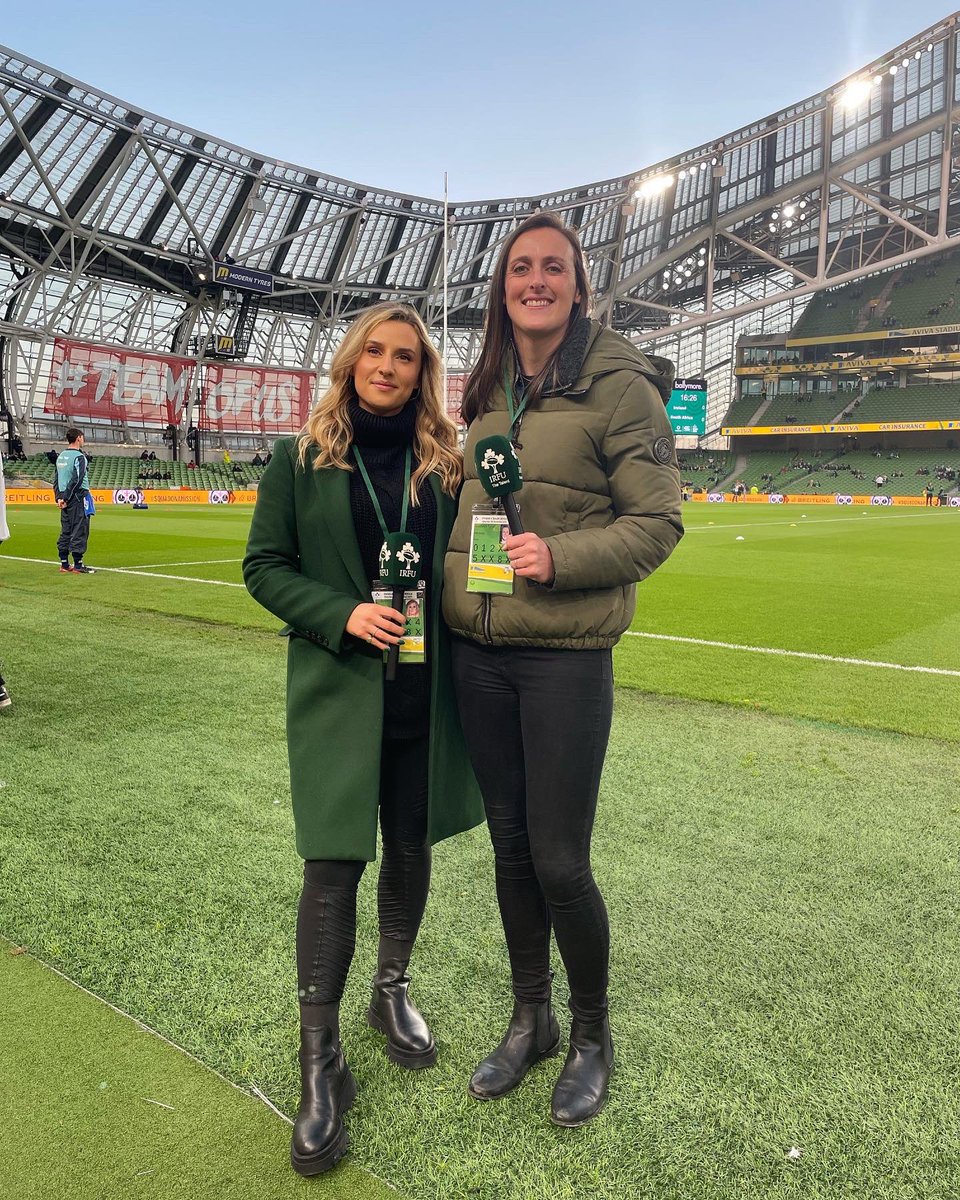 Christina Mahon (@christinamahonx) on Twitter photo Had so much fun kicking off a massive weekend of rugby on TikTok live with <a href="/IrishRugby/">Irish Rugby</a> 🎤🏉 And HOW good was yesterdays win?! ☘️
Can’t wait to do it all again next week! #TeamOfUs #IREvSA Had so much fun kicking off a massive weekend of rugby on TikTok live with <a href="/IrishRugby/">Irish Rugby</a> 🎤🏉 And HOW good was yesterdays win?! ☘️
Can’t wait to do it all again next week! #TeamOfUs #IREvSA
