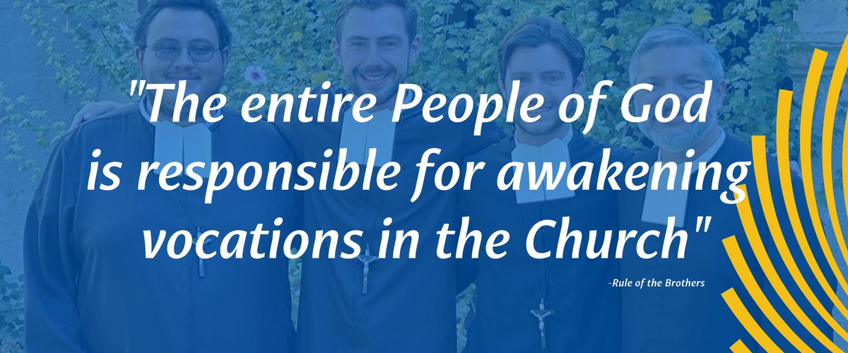 FSCvocations's tweet photo. National Vocation Awareness Week, Nov. 6-12, offers each of us the invitation to reflect on our vocation. Our vocation, God’s call, and how we respond give meaning and purpose to our lives. #NationalVocationAwarenessWeek #NVAW #vocation #discernment #Catholic #BeBrother #moreFSC https://t.co/lSeZbvhvRJ