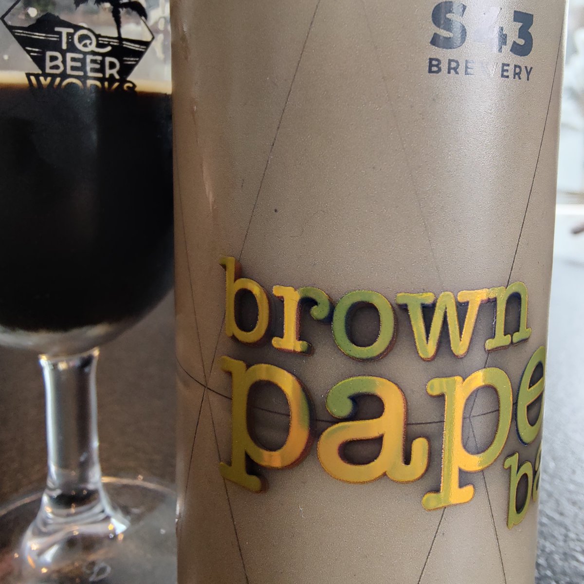 Sunday Stout Session. 

Starter for ten. S43 Brown Paper Bag

#sundayvibes #stout #oatmealstout #tqbeerworks