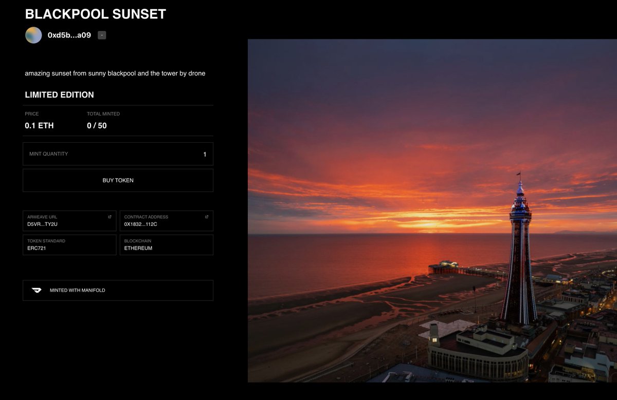 marksmcneill's tweet photo. BLACKPOOL SUNSET 

50 available 

0.10 

#blackpool #drone #NFTCommuinity #manifoldapp #NFTphotographers 

https://t.co/q3qY4Kho8Q https://t.co/Mqc5hhohFZ