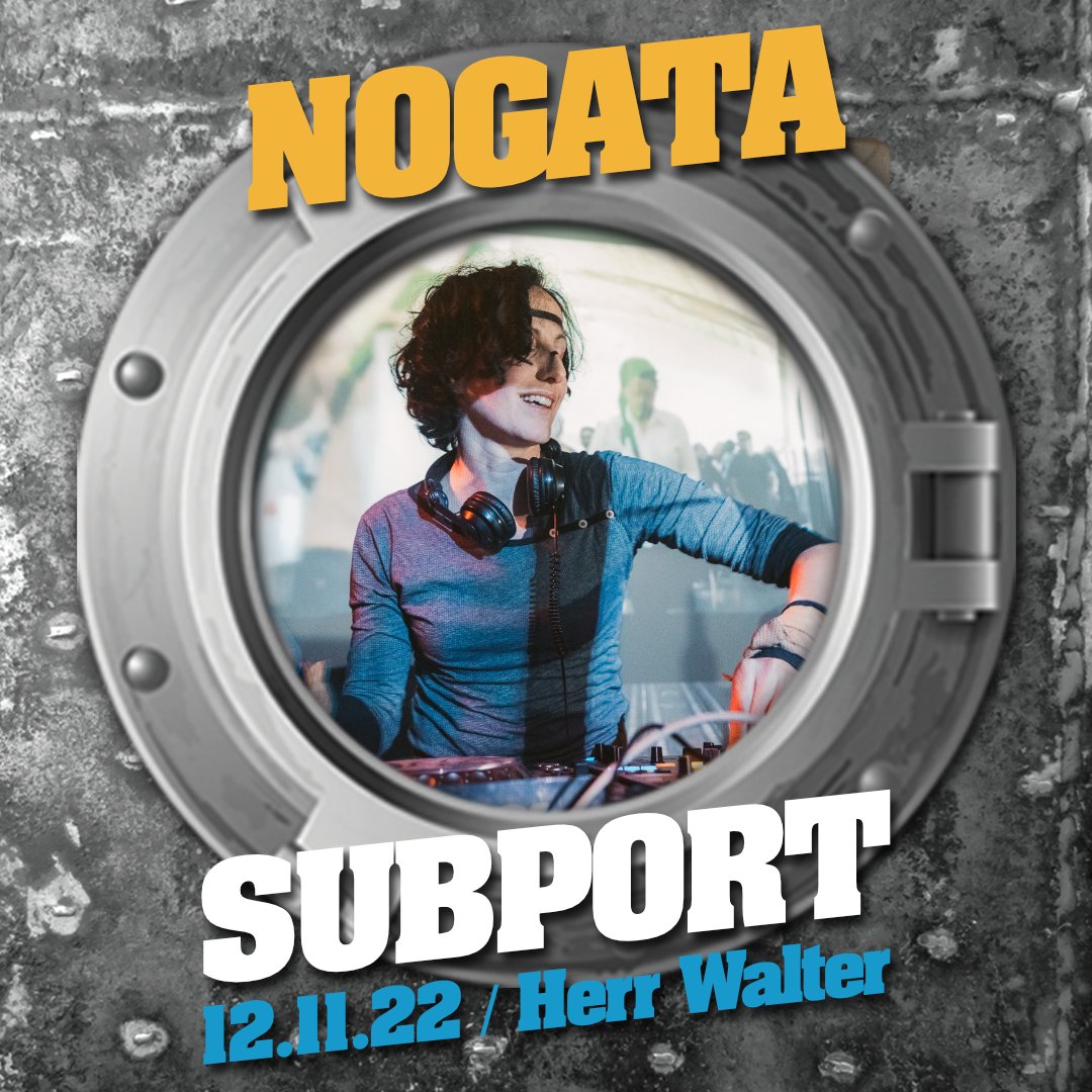 DjDashGermany's tweet photo. next Satuday (12-11-2022)
#SUBPORT at @HerrWalter_Do
w/ #Nogata and #Dash @DjDashGermany
plus #Voyagers and #Borol
#HerrWalter
#Dortmund #DortmundHafen
#DrumandBass #DrumnBass #Jungle #JungleMusic #music #rave #bass #breakbeats #SubportDortmund https://t.co/mCs2lIulqm