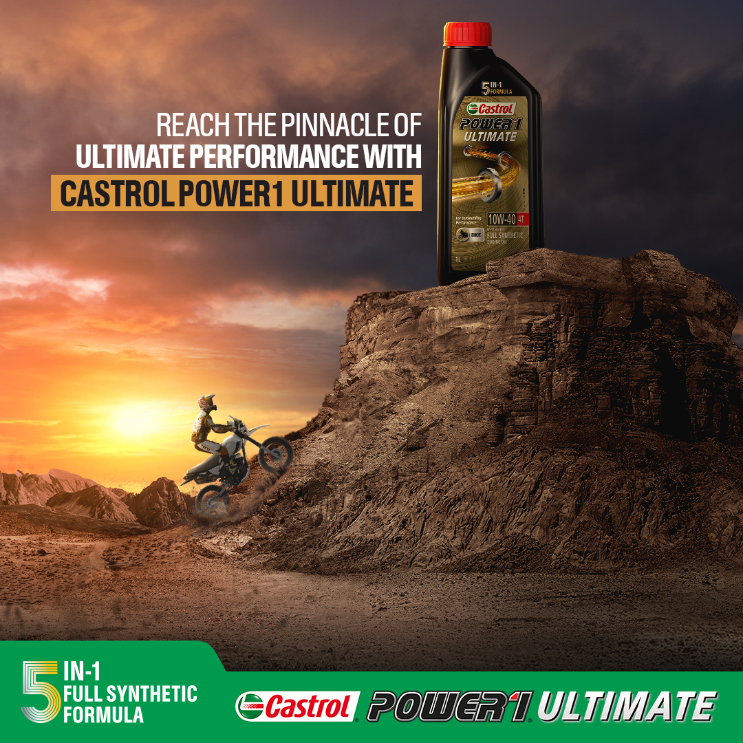 castrolbiking's tweet photo. With #CastrolPOWER1ULTIMATE, explore ultimate terrains with ease!
Get your ultimate pack today! Link in bio.
#PerformanceThatSurprises #CastrolPOWER1 #FullSyntheticTechnology #Castrol #POWER1 #BikersOfIndia #Motorcycle #BikerLife #BikersOfInstagram https://t.co/tHOELLta2q
