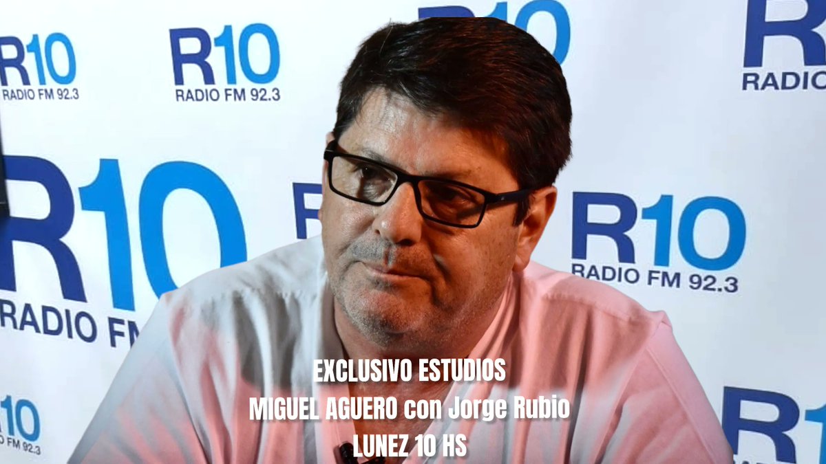 ESTE LUNES en Posturas de Radio en el Dia del Empleado Municipal...Miguel Aguero habla de todo MANO A MANO...No te lo pierdas