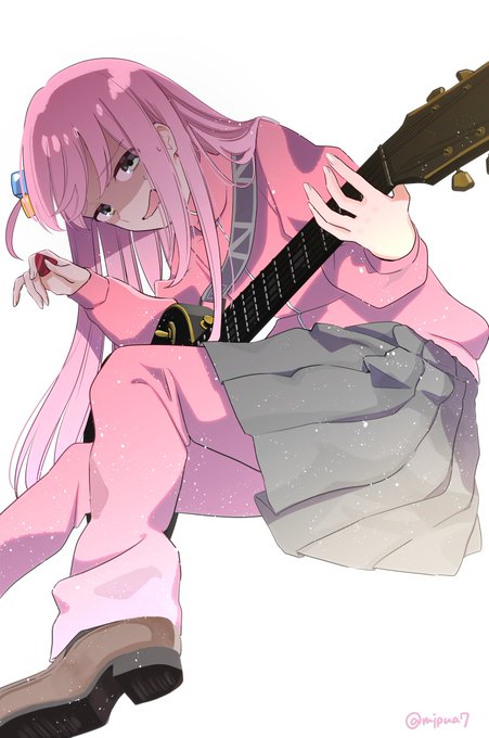 「髪飾り ギターピック」のTwitter画像/イラスト(人気順)