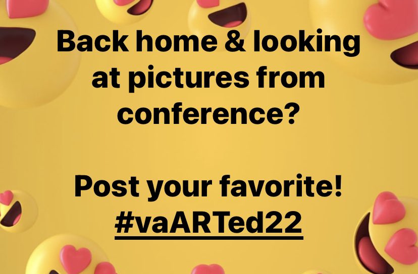 Virginia Art Ed Assn tweet media