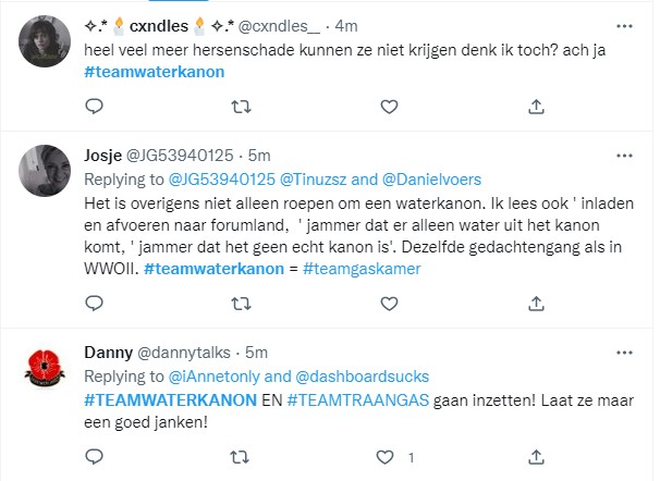 Demonisering tweet picture