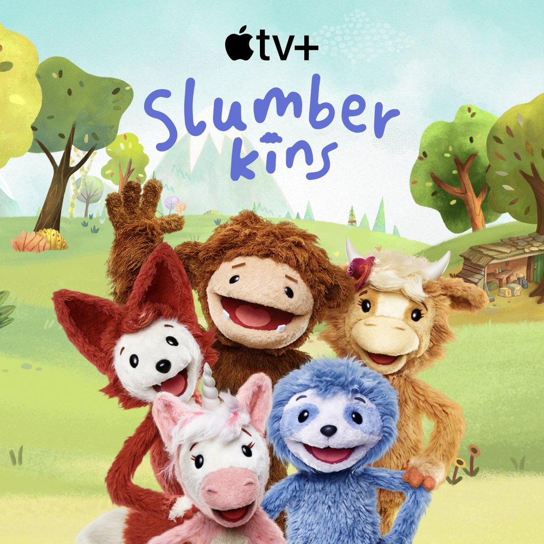 The Jim Henson Company (@hensoncompany) on Twitter photo Now streaming! Hang out with Bigfoot, Unicorn, Sloth, Yak, and Fox and get ready for big feelings, bigger adventures, and super catchy songs! What are you waiting for?
Join the fun with <a href="/slumberkins/">Slumberkins</a> streaming NOW on @AppleTVPlus
#Slumberkins #JimHensonCompany Now streaming! Hang out with Bigfoot, Unicorn, Sloth, Yak, and Fox and get ready for big feelings, bigger adventures, and super catchy songs! What are you waiting for?
Join the fun with <a href="/slumberkins/">Slumberkins</a> streaming NOW on @AppleTVPlus
#Slumberkins #JimHensonCompany