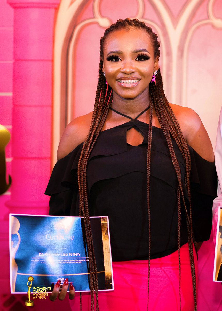 WOMEN’S CHOICE AWARDS AFRICA - CATEGORY - AGENT OF CHANGE.

Thanks <a href="/womenschoiceaw1/">womenschoiceawards</a> for the recognition and to you all for the nomination. Grateful. 🙏🏼

Hi guys, please vote for me. Thanks.

Dial *920*134# , Nominee code : 3017 on all networks.