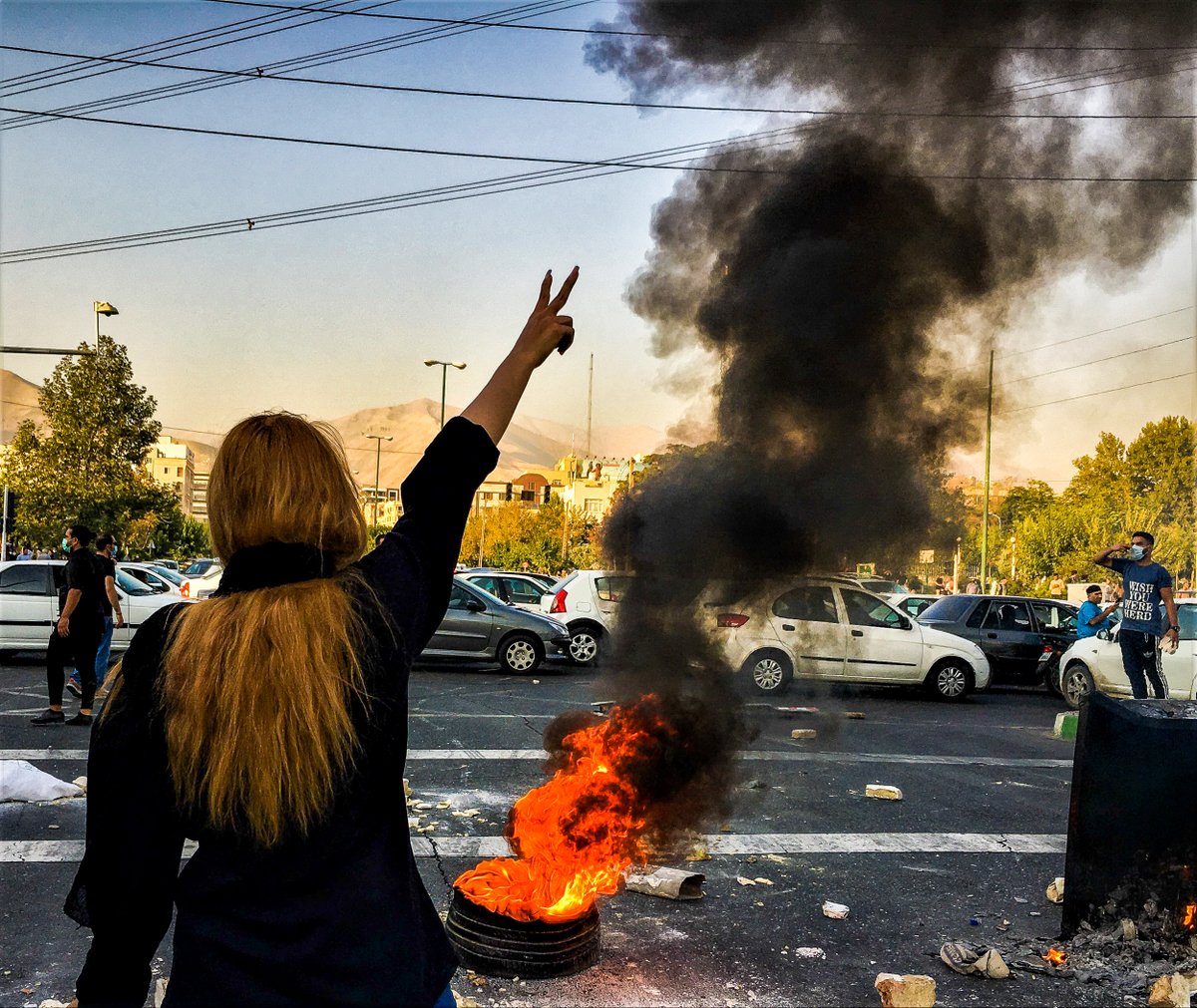 "Coming Back Home Is More Dangerous Than Staying in the Streets". Listen to our podcast about protests in Iran: bit.ly/3E58YGw

#Iran #IranProtests #IranRevolution #IranProrests2022 #IranianWomen #NARApodcast #Lithuania <a href="/Middleastimages/">Middle East Images</a> <a href="/BertaTil/">Berta Tilmante</a> #MeTooIran